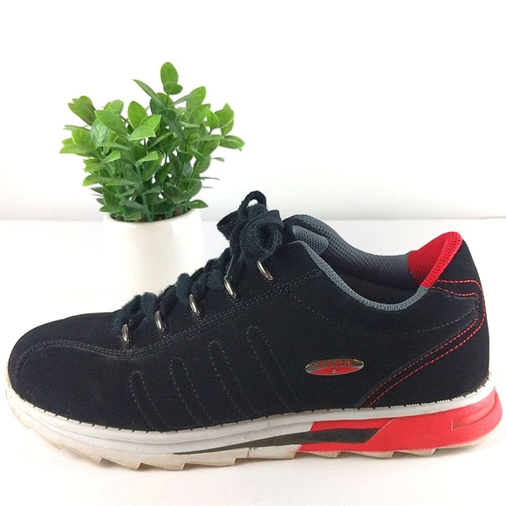 Lugz Changeover II Mens Black & Red Sneakers (Size: 9)